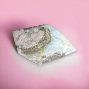 Green Cherry‎ Blossom Agate Crystal Freeform Rare (#2)